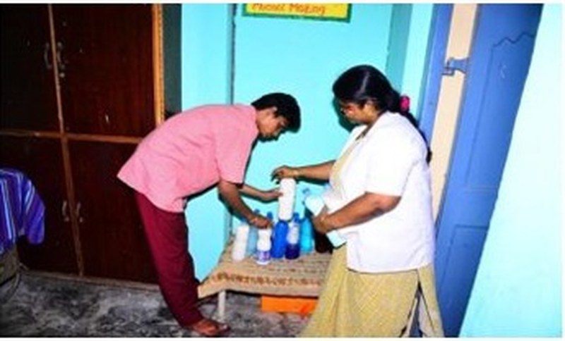Vocational Training — skills practice at SVTC